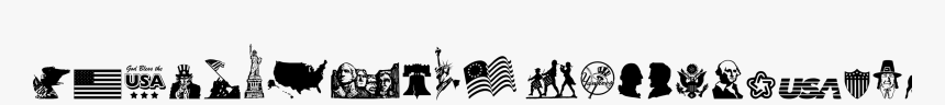 4th Of July Reflections Font, HD Png Download, Free Download