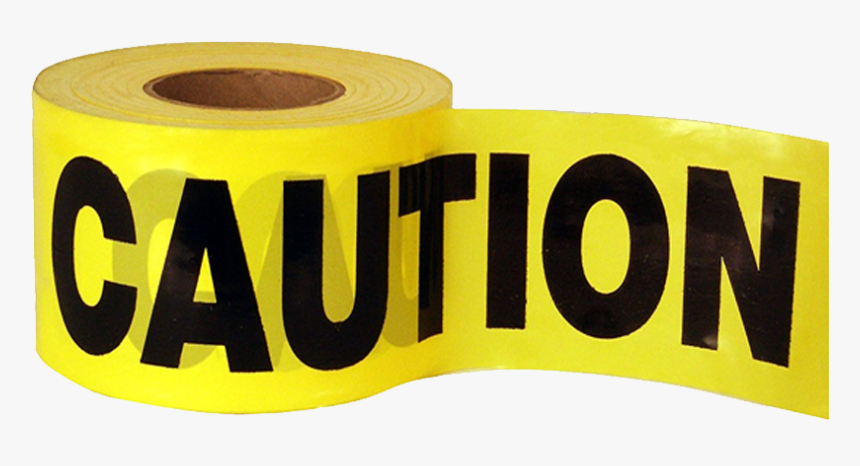 Yellow Caution Barricade Tape , Png Download, Transparent Png, Free Download