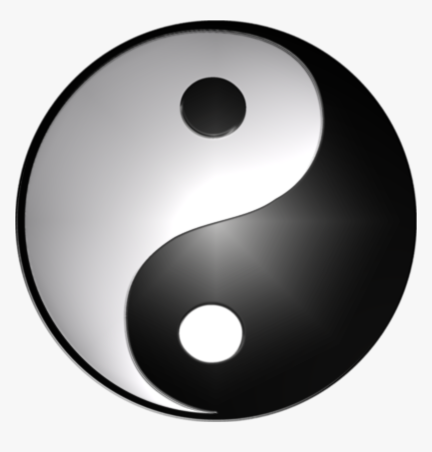 Yin And Yang Symbol 3d Computer Graphics, HD Png Download, Free Download