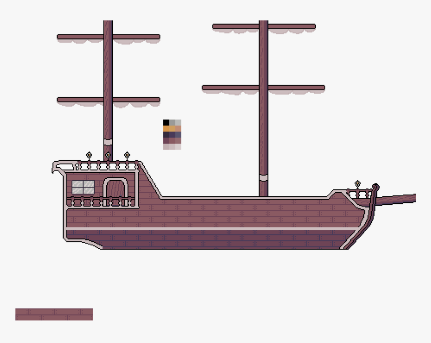 Pirate Ship Png, Transparent Png, Free Download