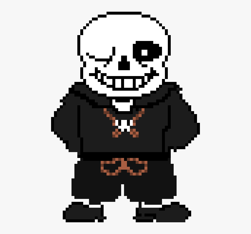 Reaper Sans Pixel Art , Png Download, Transparent Png, Free Download