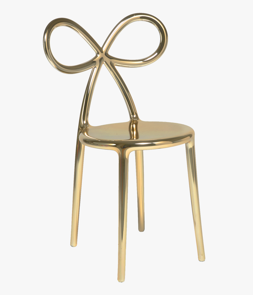 Set Of 2 Chairs Metallic Gold Ribbon, HD Png Download, Free Download