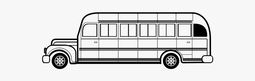 School Bus Silhouette, HD Png Download, Free Download
