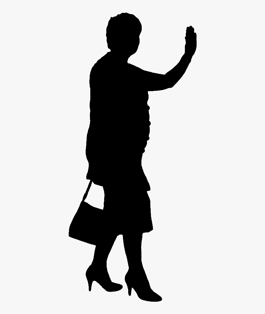 Silhouette Female Illustration, HD Png Download, Free Download