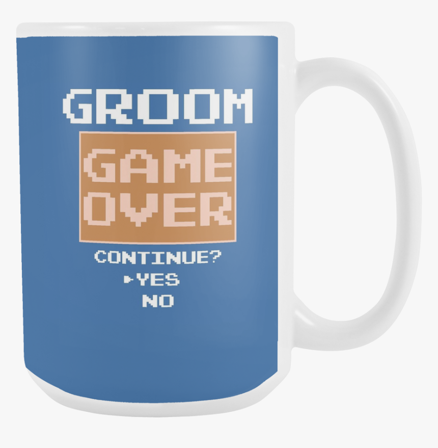 Groom Gift Game Over Video Game Coffee Mug, HD Png Download, Free Download