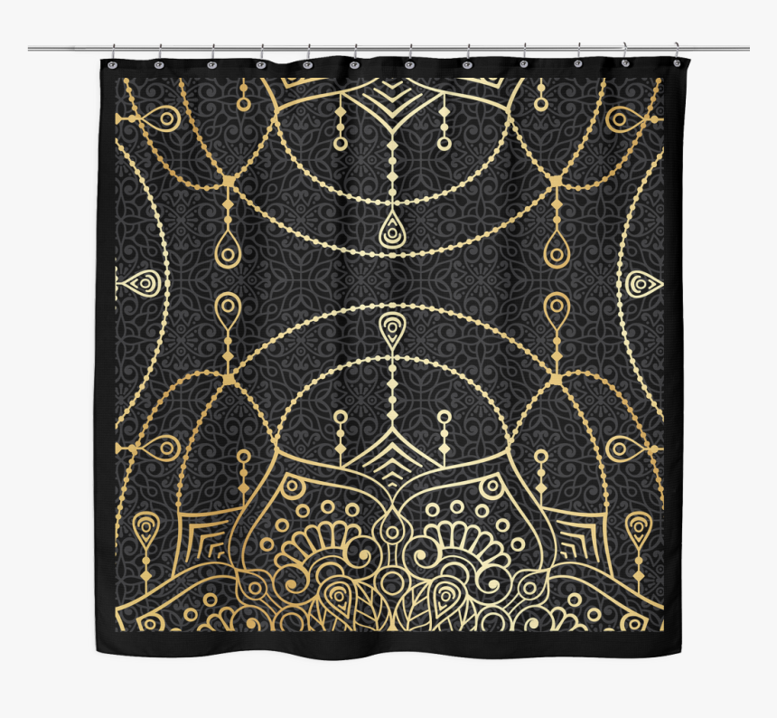 Chandelier Mandala Shower Curtain, HD Png Download, Free Download