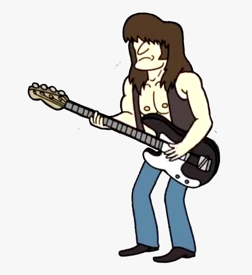 Regular Show Hair To The Throne Bass Player, HD Png Download, Free Download