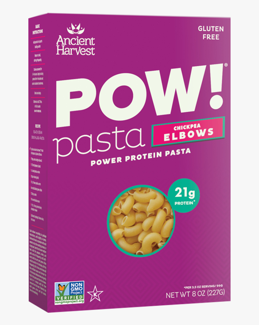 Pow Chickpea Elbow No Background, HD Png Download, Free Download