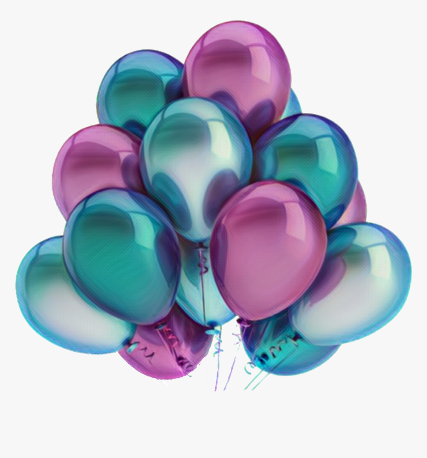 #globos #colourful #png #sticker #tumblr #hbd #happybirthday, Transparent Png, Free Download