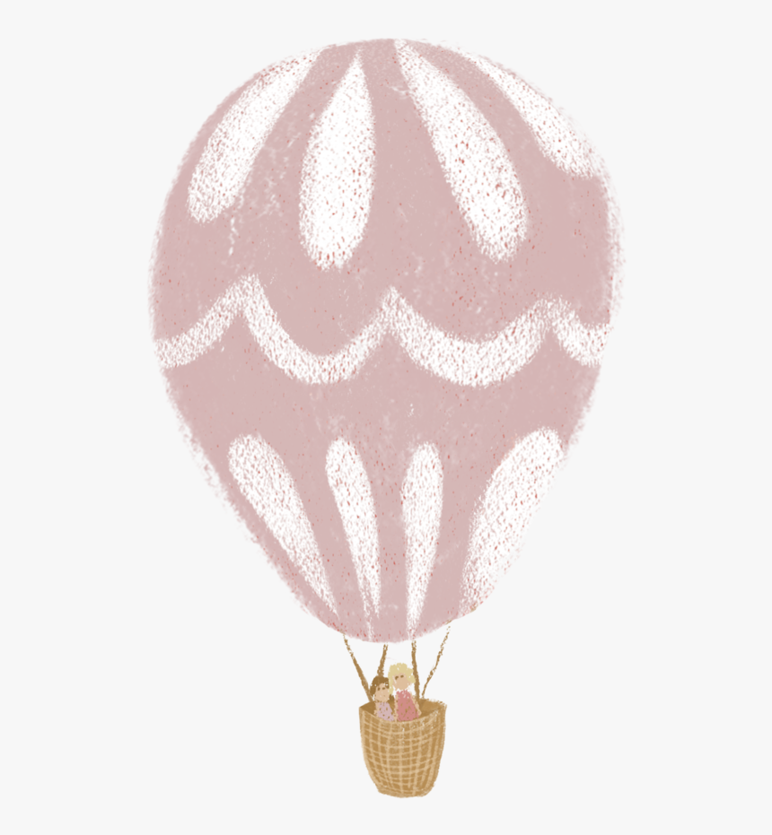 Pink Hot Air Balloon Png, Transparent Png, Free Download