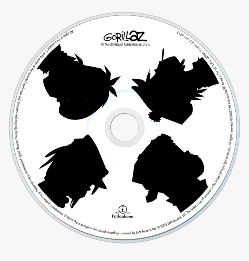 Gorillaz Demon Days Album Cd , Png Download, Transparent Png, Free Download