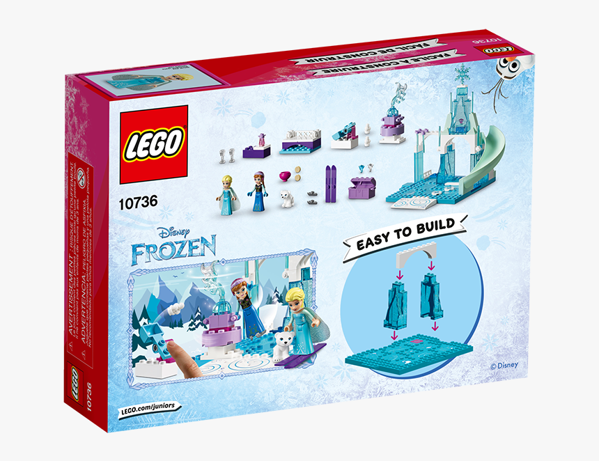 10736 Lego® Juniors Anna & Elsa"s Frozen Playground, HD Png Download, Free Download