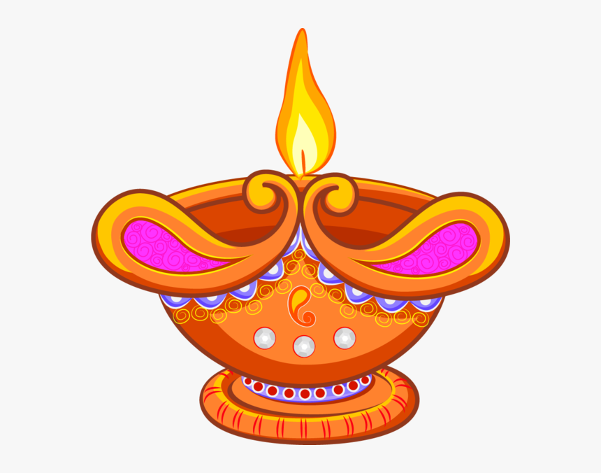 Transparent Light Lamp Diwali Food Orange For Diwali, HD Png Download, Free Download