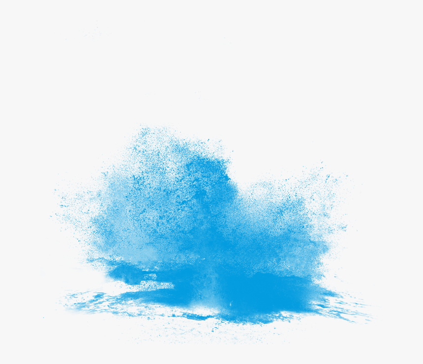 Holi Blue Color Png, Transparent Png, Free Download
