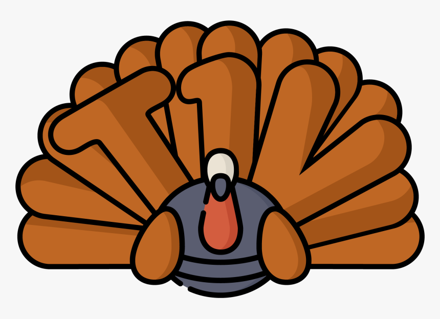 T1v Thanksgiving Bird@2x, HD Png Download, Free Download