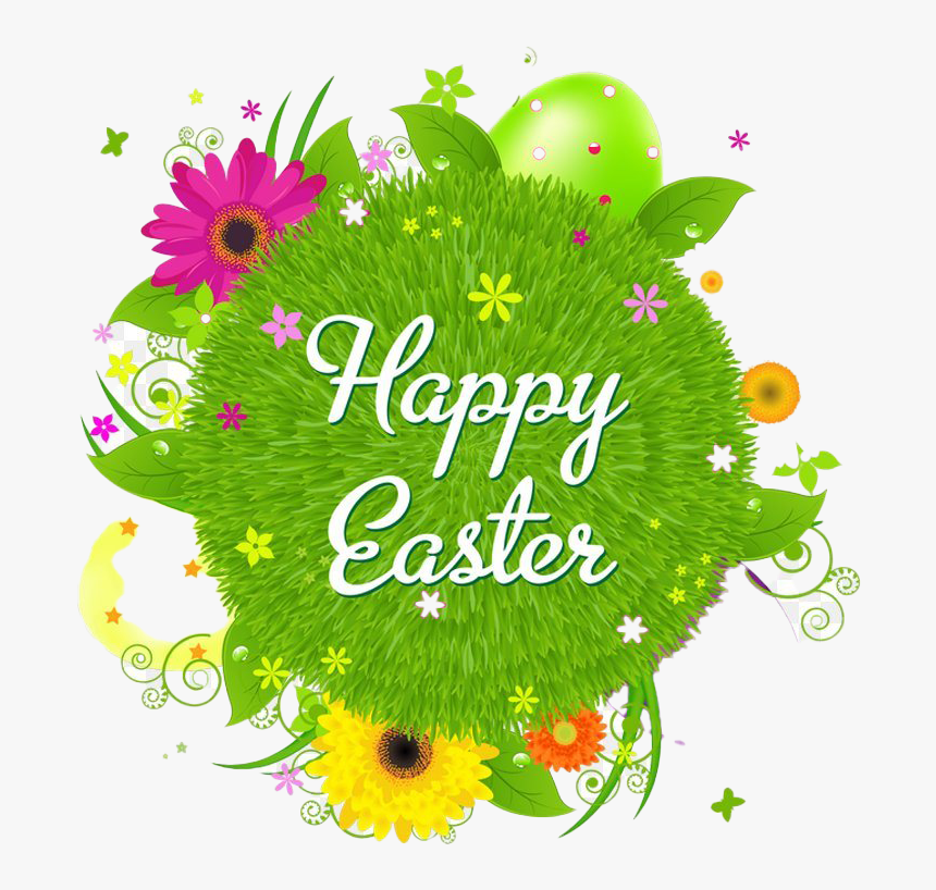 Happy Easter Logo Word Png Hd, Transparent Png, Free Download