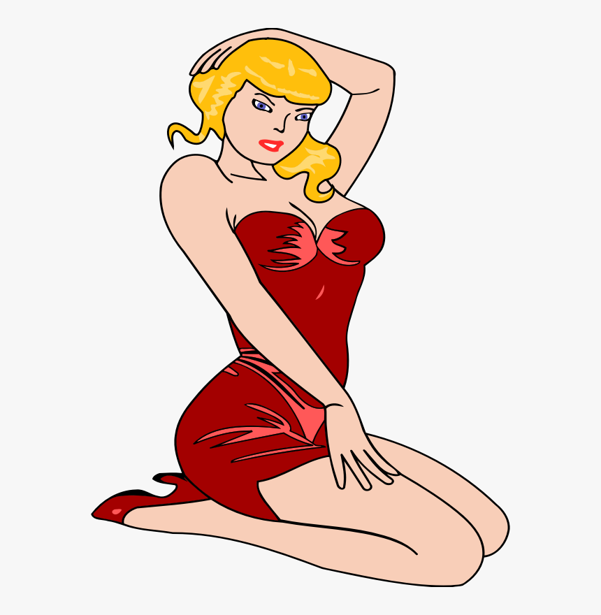 Woman Kneeling, HD Png Download, Free Download