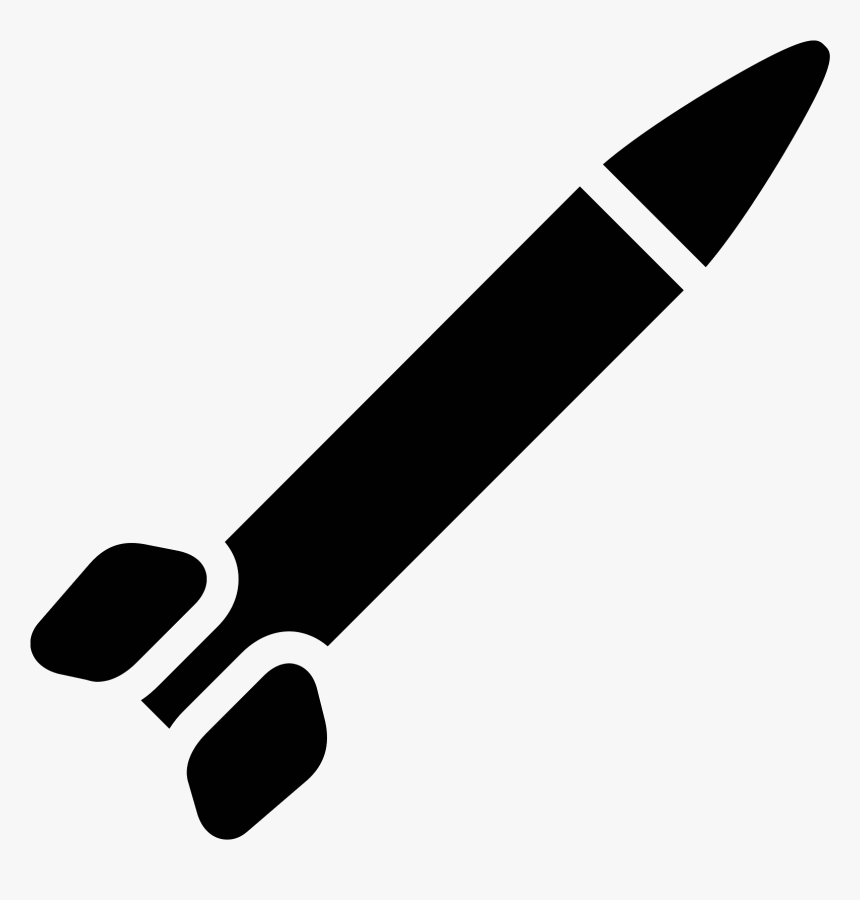 Clip Art Free Missile Filled Icon Free Download Png, Transparent Png, Free Download