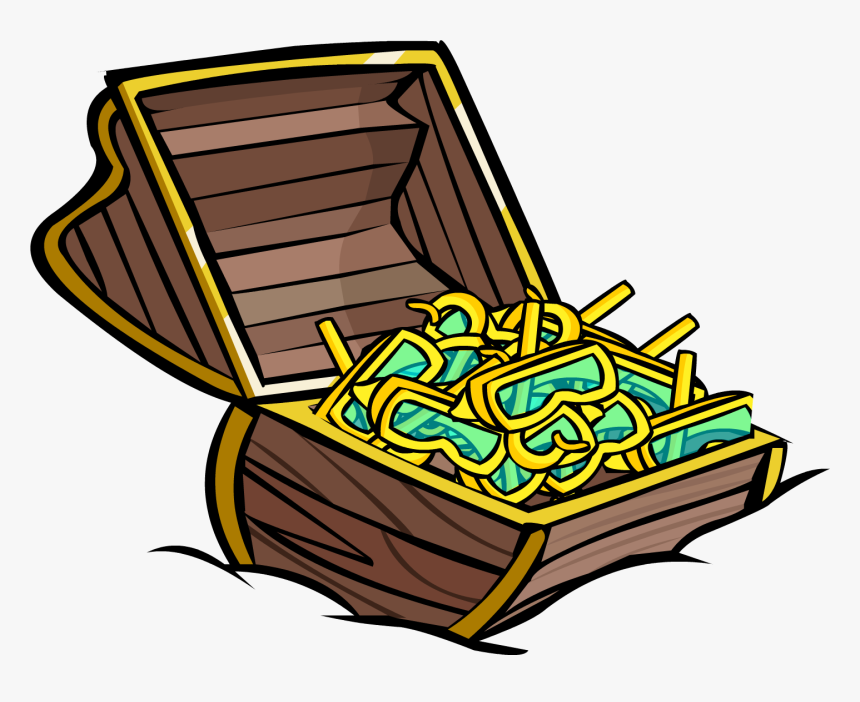 Yellow Snorkel Treasure Chest, HD Png Download, Free Download