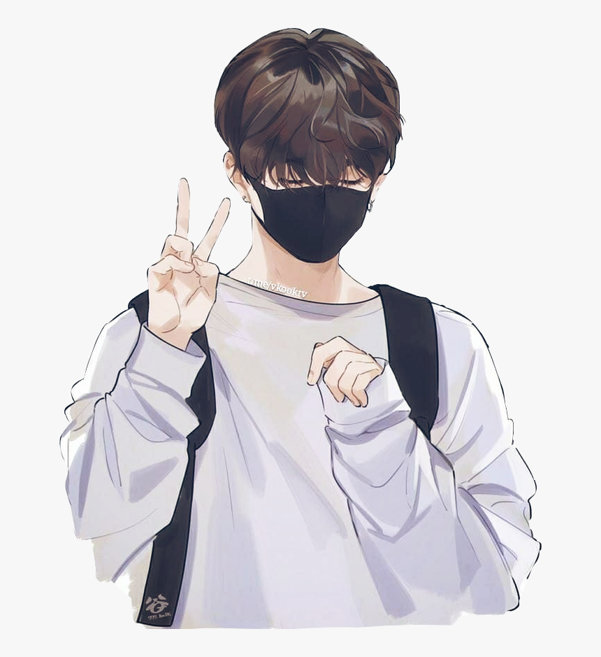 Bts Jungkook Btsjungkook Animeboy Anime Fanartbts Kpop, HD Png Download, Free Download