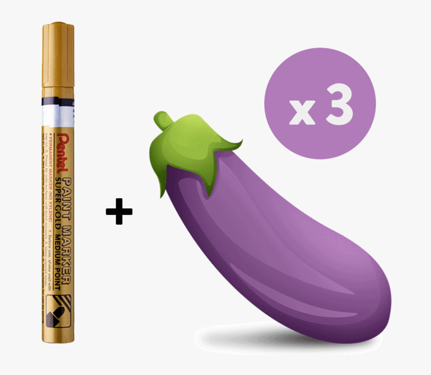 Transparent Eggplant Emoji Png, Png Download, Free Download