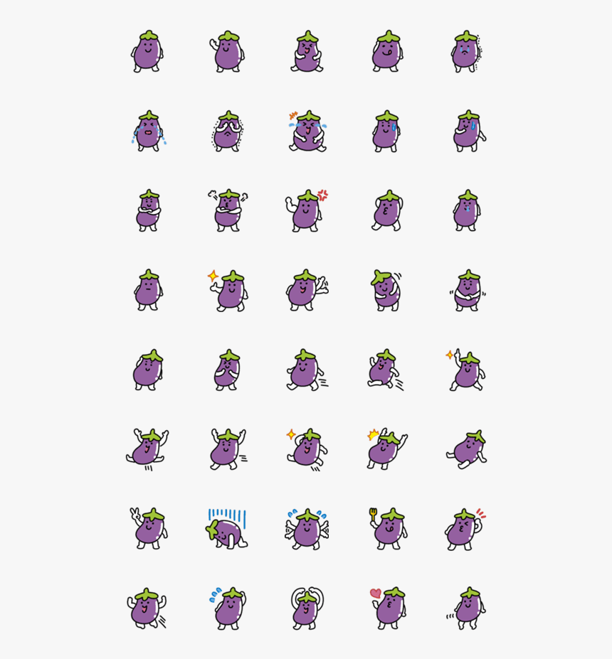 Eggplant Emoji Png, Transparent Png, Free Download