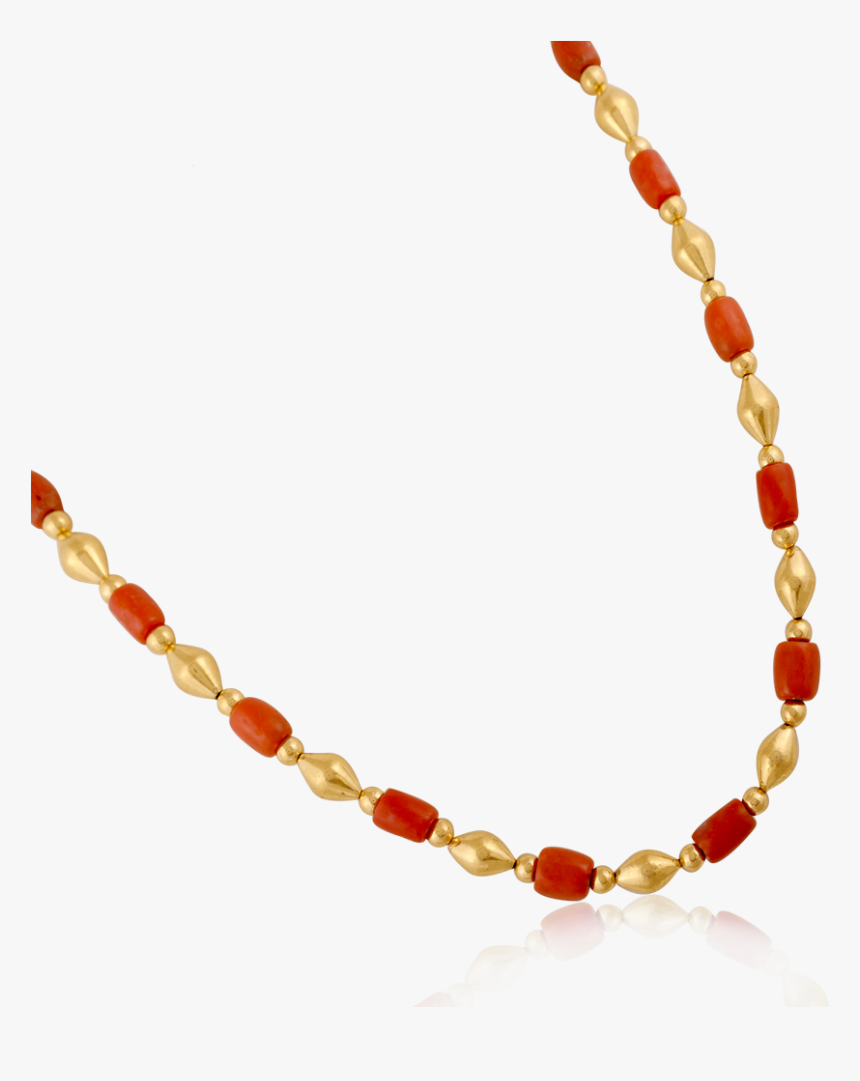 Antique Red Coral Vintage Necklace, HD Png Download, Free Download