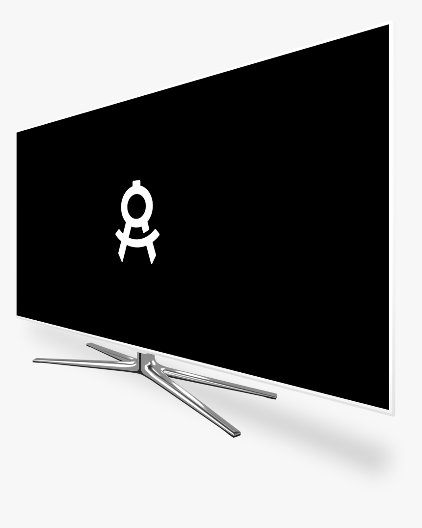 Tv Screen 3d, HD Png Download, Free Download