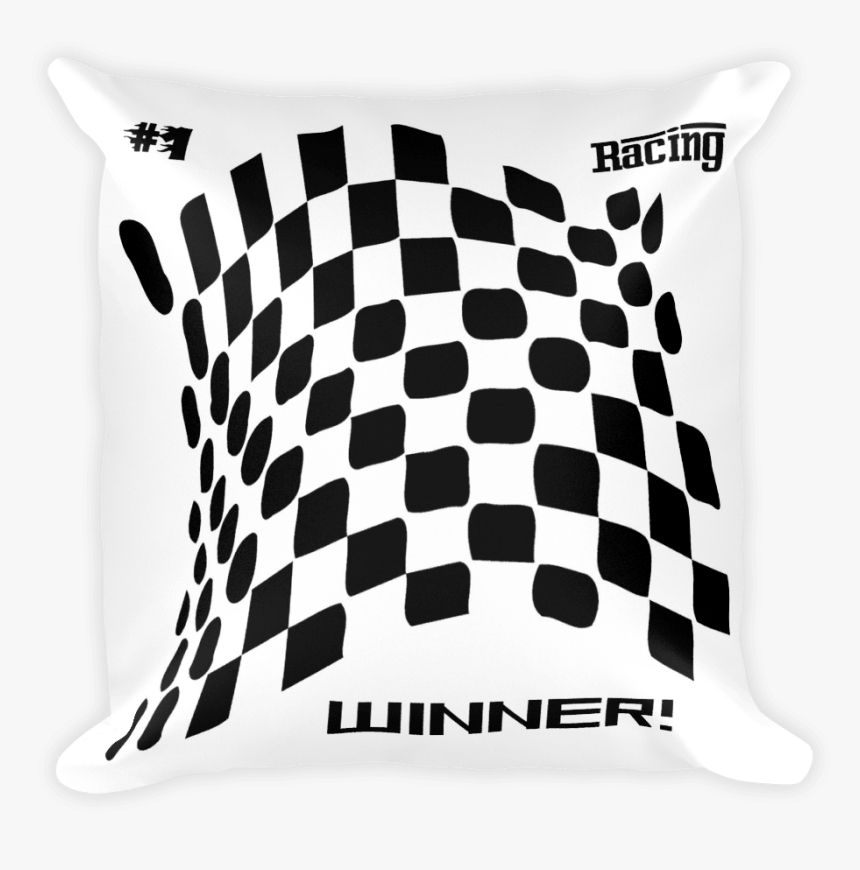 Chequered Flag Abstract Pillow, HD Png Download, Free Download