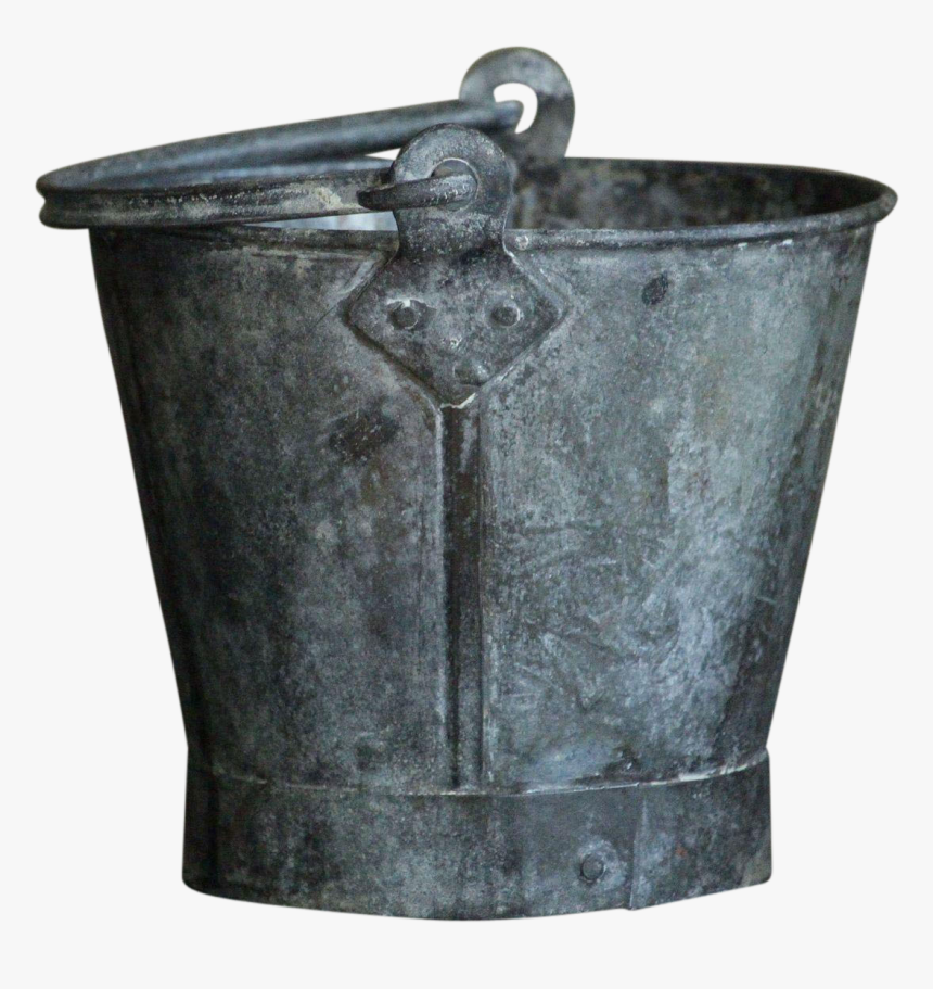 Metal Bucket Png, Transparent Png, Free Download