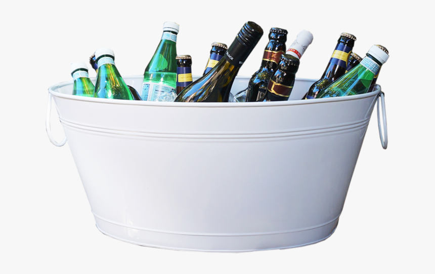 Brekx Great White Galvanized Party Tub, HD Png Download, Free Download