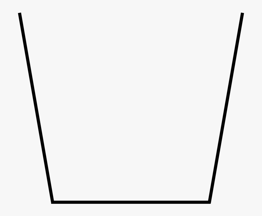 File - Empty Bucket - Svg, HD Png Download, Free Download