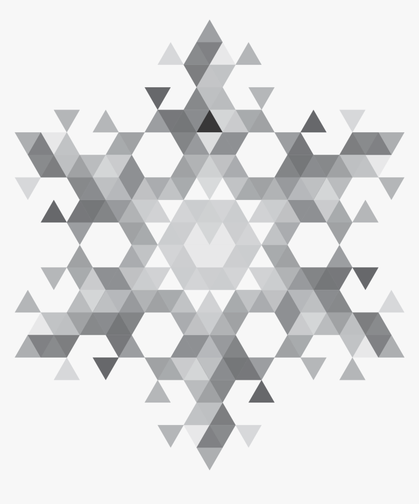 White Snowflake Png, Transparent Png, Free Download