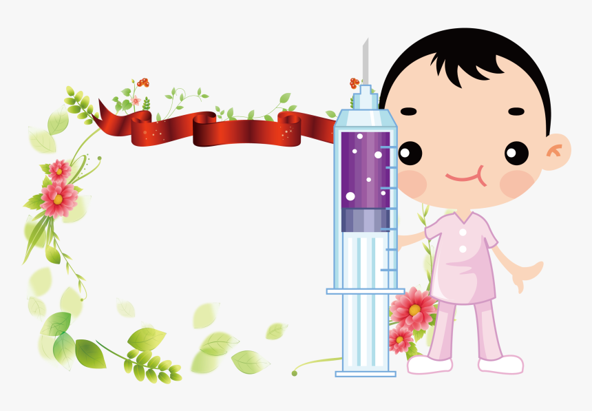 International Nurses Day Syringe Nursing, HD Png Download, Free Download