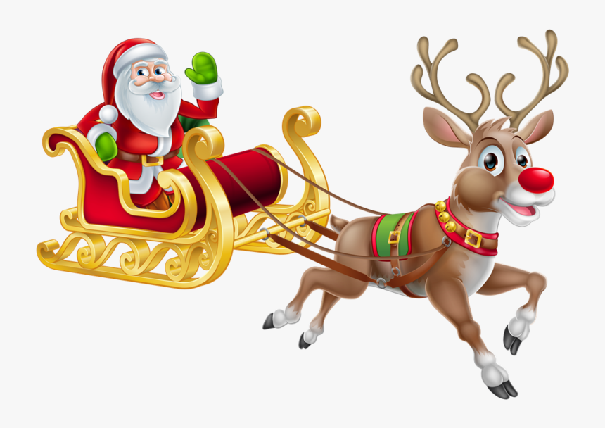 Transparent Christmas Reindeer Png, Png Download, Free Download
