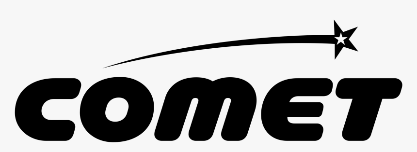 Comet Logo Black And White, HD Png Download, Free Download