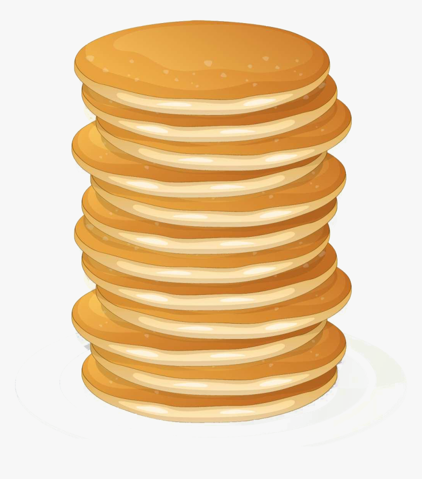 Pancakes Clipart Breakfest, HD Png Download, Free Download