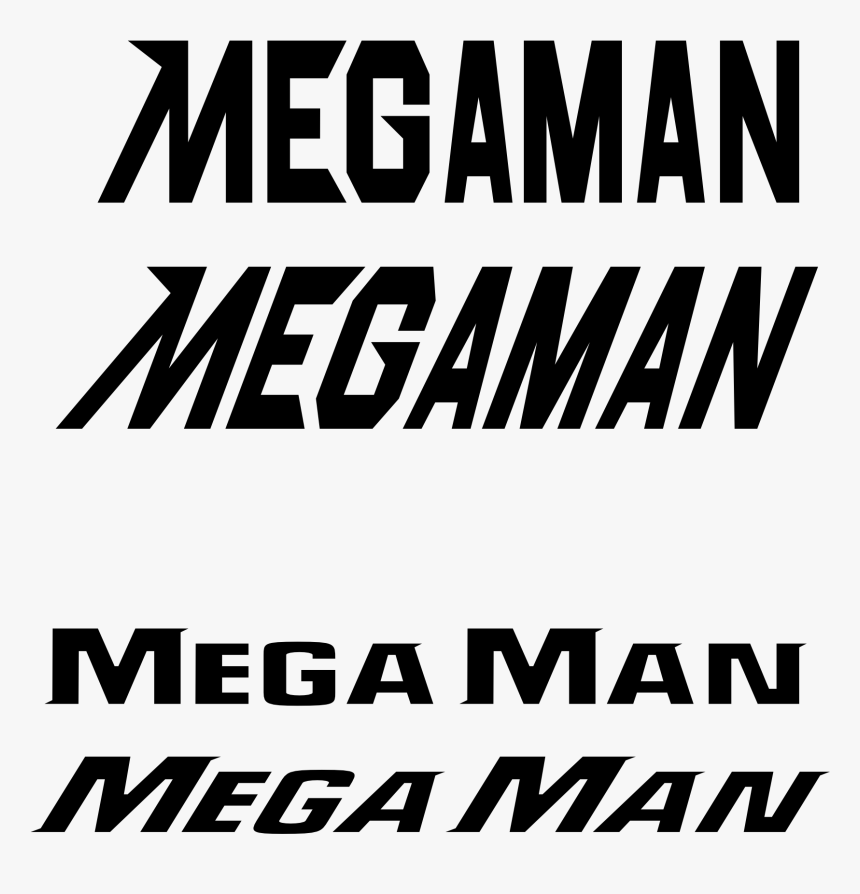 There Is Also Another Version Of The Megaman Logo Used, HD Png Download, Free Download