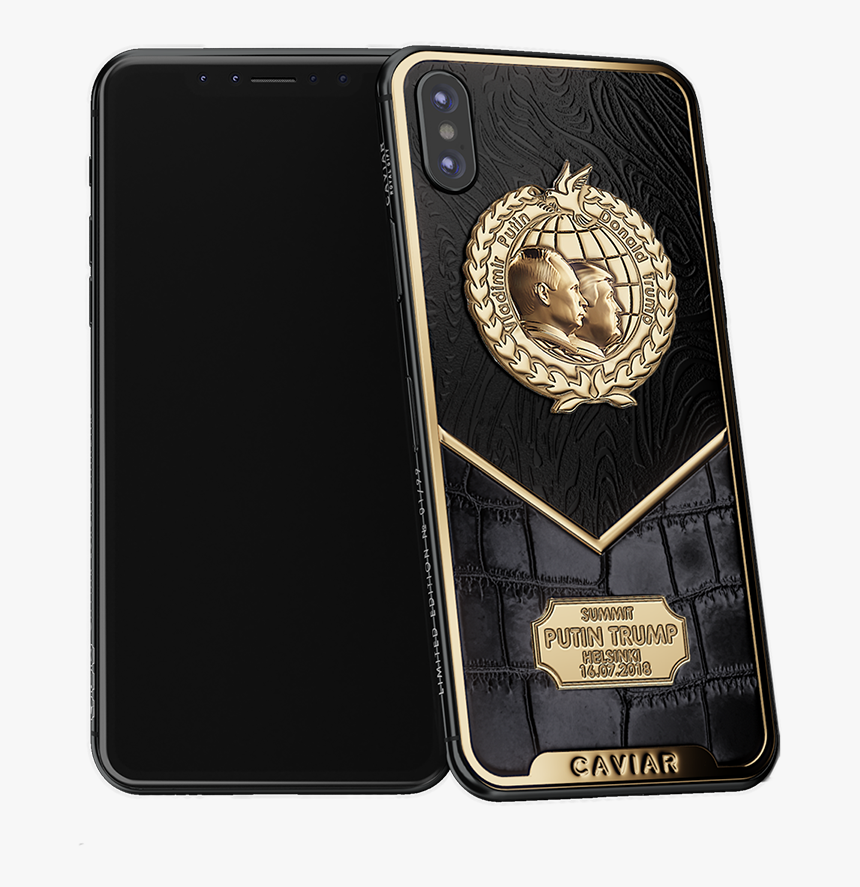 Caviar Iphone X Putin-trump Peacemakers, HD Png Download, Free Download