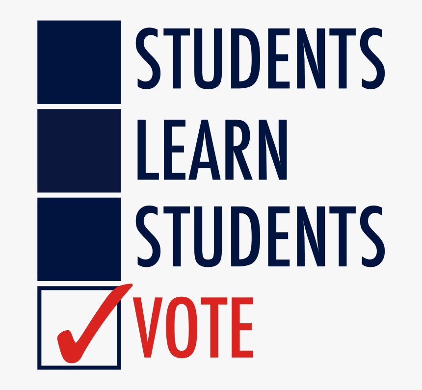 Students Learn Students Vote , Png Download, Transparent Png, Free Download