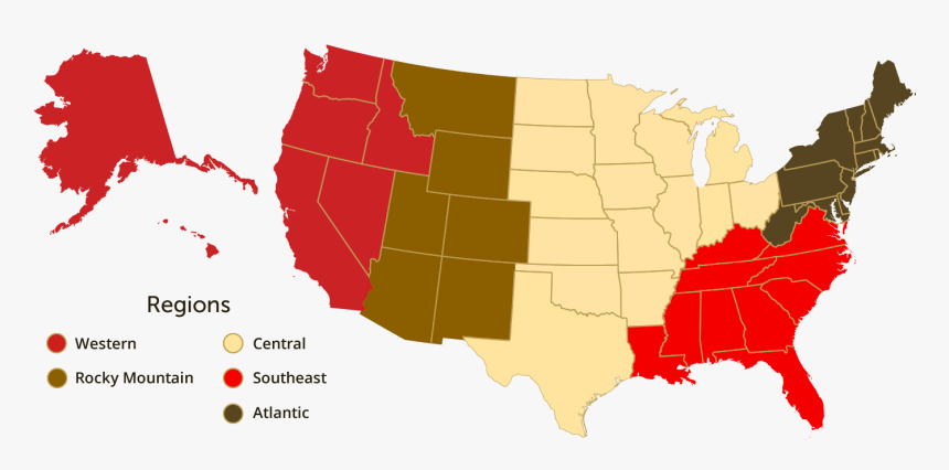 Usa Map, HD Png Download, Free Download