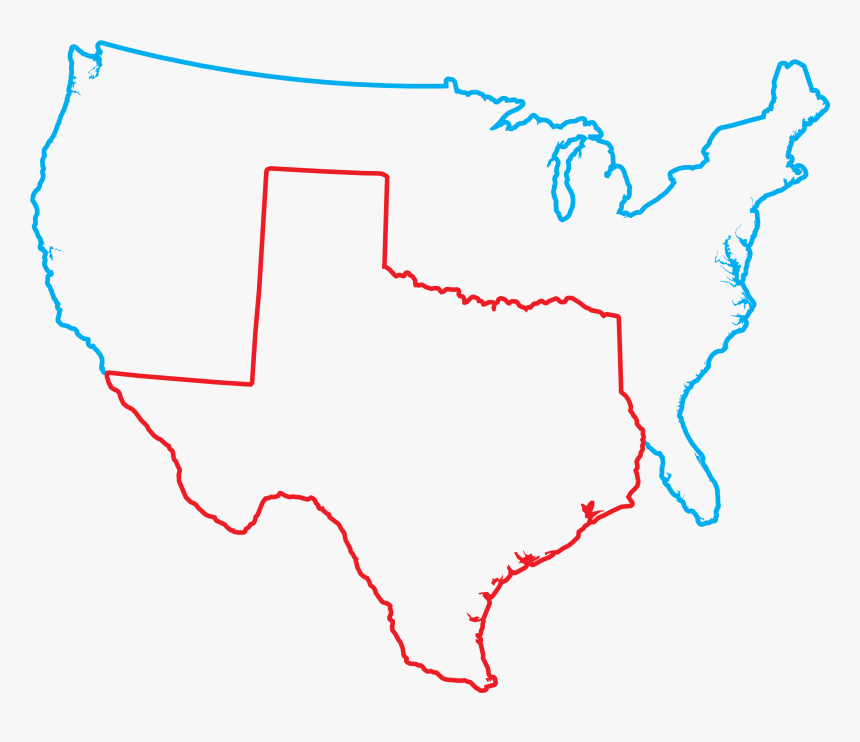 Us Map With States , Png Download, Transparent Png, Free Download