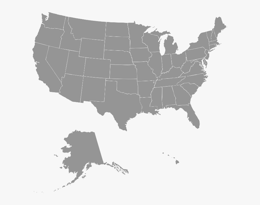 Us Map Png, Transparent Png, Free Download