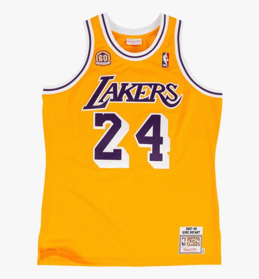 Mitchell & Ness Kobe Bryant 07-08 Los Angeles Lakers, HD Png Download, Free Download