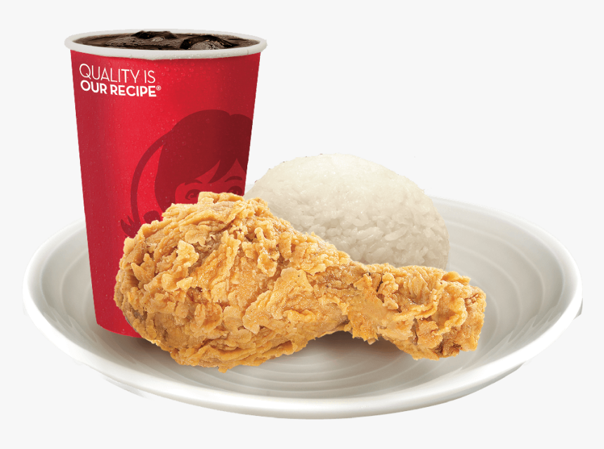 Combo 1pc Fried Chicken, HD Png Download, Free Download