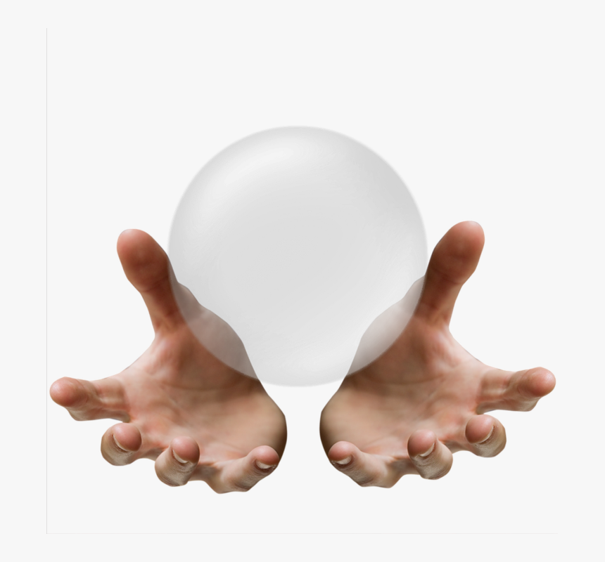 Hands Ball Crystalball Crystal Fortunemaker Vision, HD Png Download, Free Download