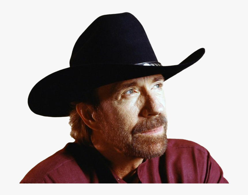 Chuck Norris Cowboy Png Clipart, Transparent Png, Free Download