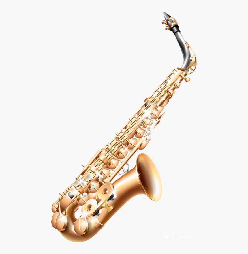 Saxophone Png, Tube Instrument De Musique, Transparent Png, Free Download