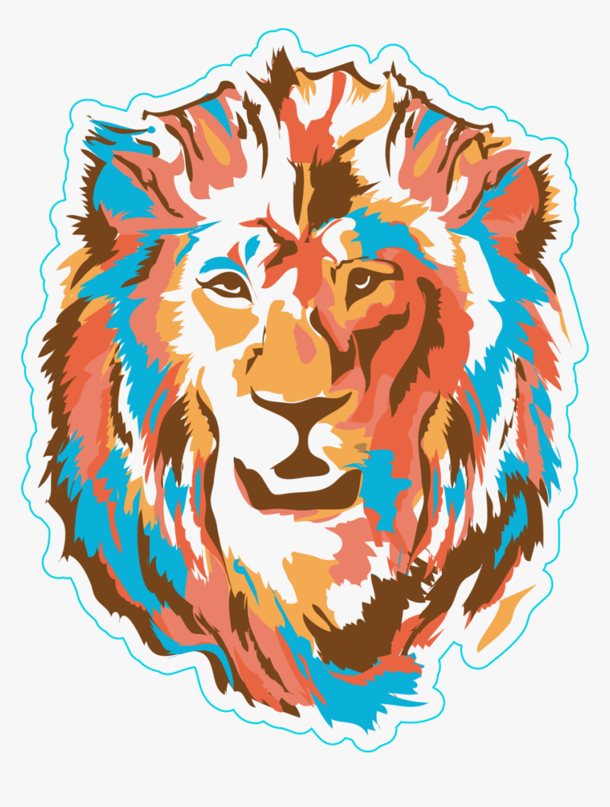 Transparent Lion Face Clipart, HD Png Download, Free Download