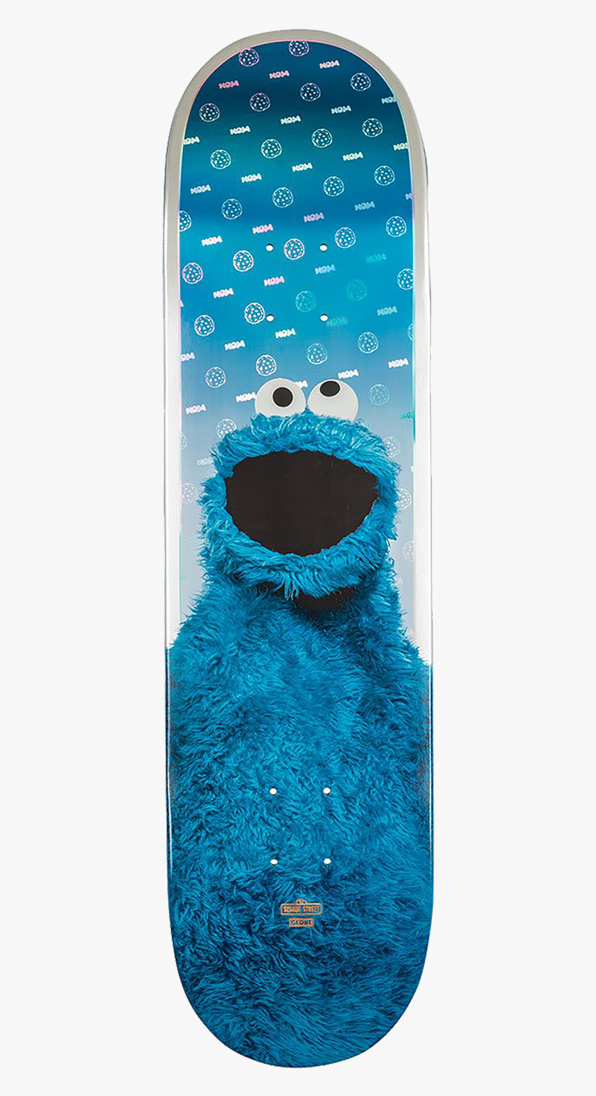 Globe Sesame Street Cookie Monster Deck-8, HD Png Download, Free Download